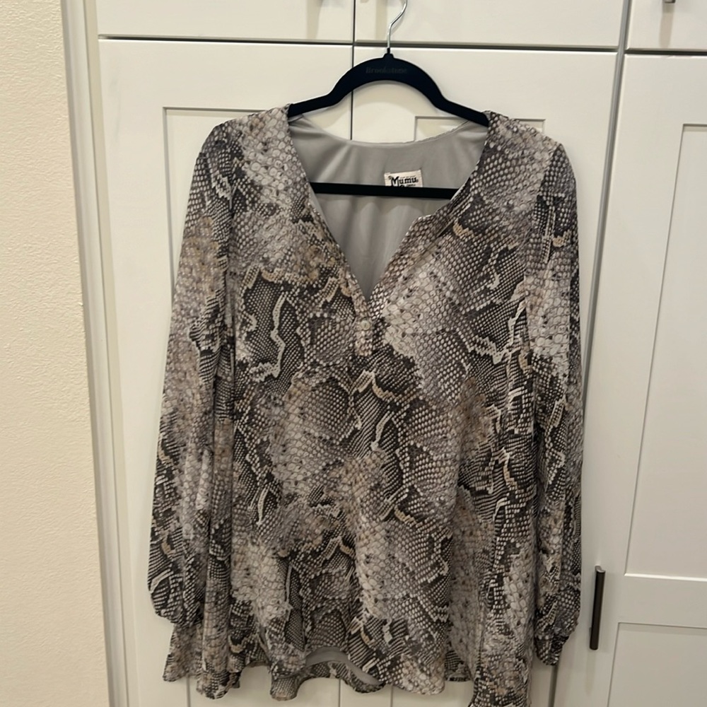 Show Me Your Mumu Tunic Shirt